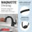 Arvo Matte Black Bathroom Faucet with Sprayer, Single Hole Bathroom Sink Faucet with Pull Out Sprayer for Vanity, Push-Pop Drain, Matte Black-103531868