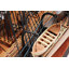 USS Constitution avec vitrine