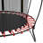 55 Inch Steel Outdoor Trampoline Pink