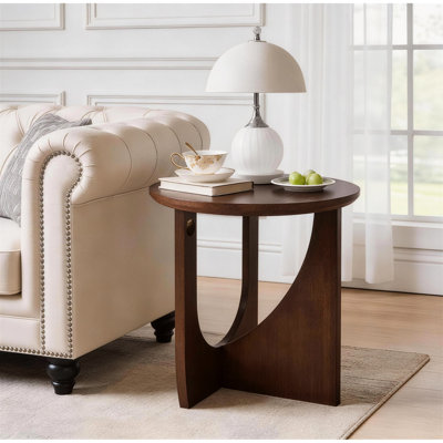 Solid Wood Top Coffee Table