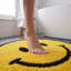 Creager Smiley Face Round Bath Mat