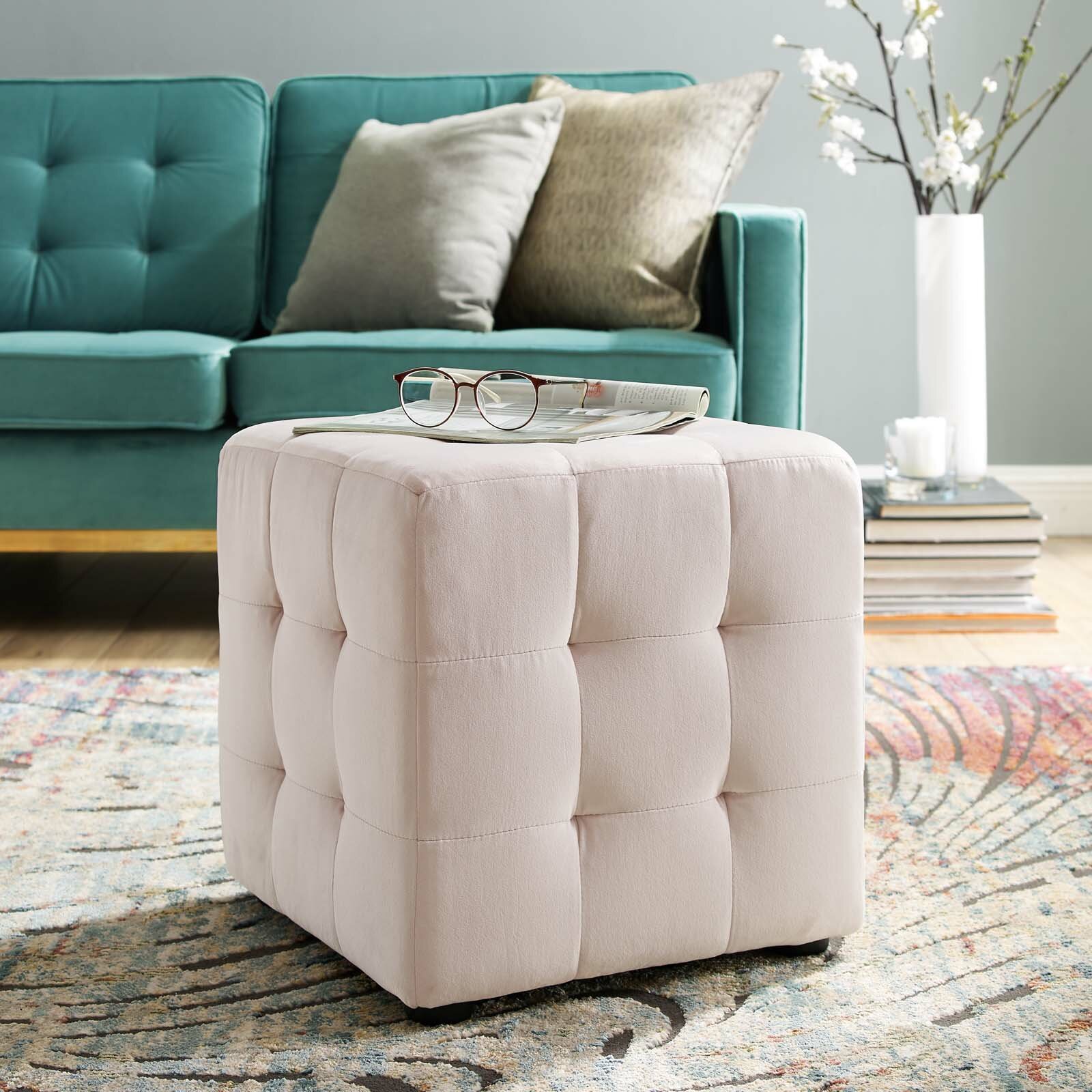 Wayfair  Footstool Ottomans & Poufs You'll Love in 2024