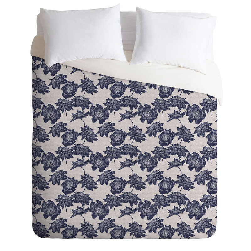 Holli Zollinger Floral Duvet Cover