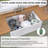 Luxe Fireclay 36 in. White Farmhouse Sink Apron Front Farm Sink Single Bowl Kitchen Sink with Accessory Kit