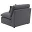 Fauteuil rembourré Jaquan gris anthracite-106885649