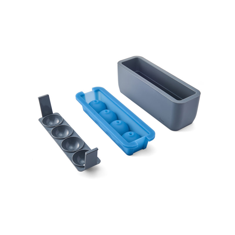 Rabbit Clear Ice Sphere Mold Tray (Blue/Slate)