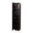 Freestanding  Cabinet with Inadjustable Shelves and two Doors for Kitchen, Dining Room,black-2006673946