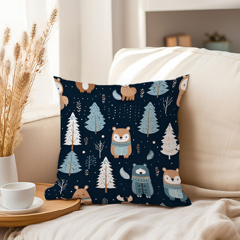 Holiday Christmas Winter Animals I Scandinavian