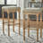 Asyiah Upholstered Counter Stool with Solid Wood Frame-389305047-389295197