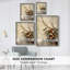 «Christmas Holiday Art», série 2-I, reproduction encadrée - bois massif XMAI81779-864779450