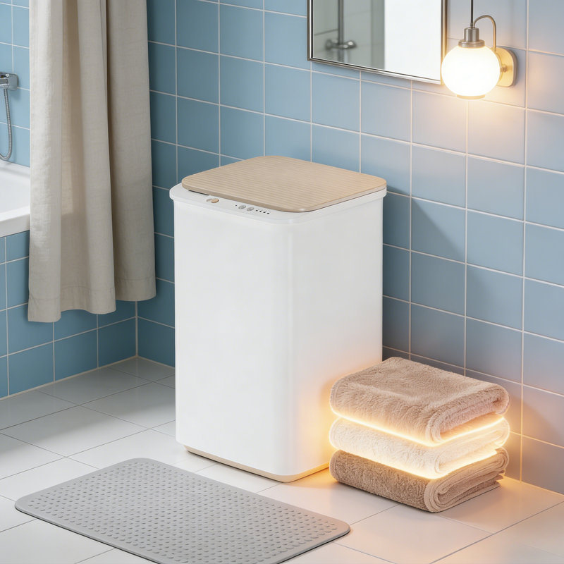 Chauffe-serviette 20L avec minuterie et contrôle à une touche - Spa luxueux