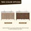Lala 60" Double Bathroom Vanity with Grain White Engineered Stone Countertop without Mirror-774228645