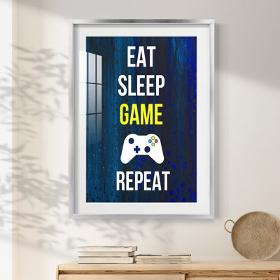 «Gamer at Play V», impression encadrée