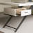 White Rectangular Solid Wood with 1 drawers writing desk, Office desk-131497672-131497674-131497678