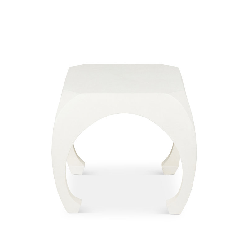 Worth Avenue End Table, Silk Linen