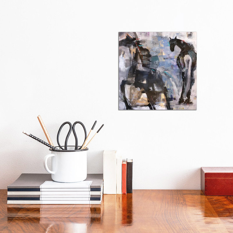 Telltale Tails by Jodi Maas - Wrapped Canvas Gallery-Wrapped Canvas Giclée, 30.48 cm H x 30.48 cm W