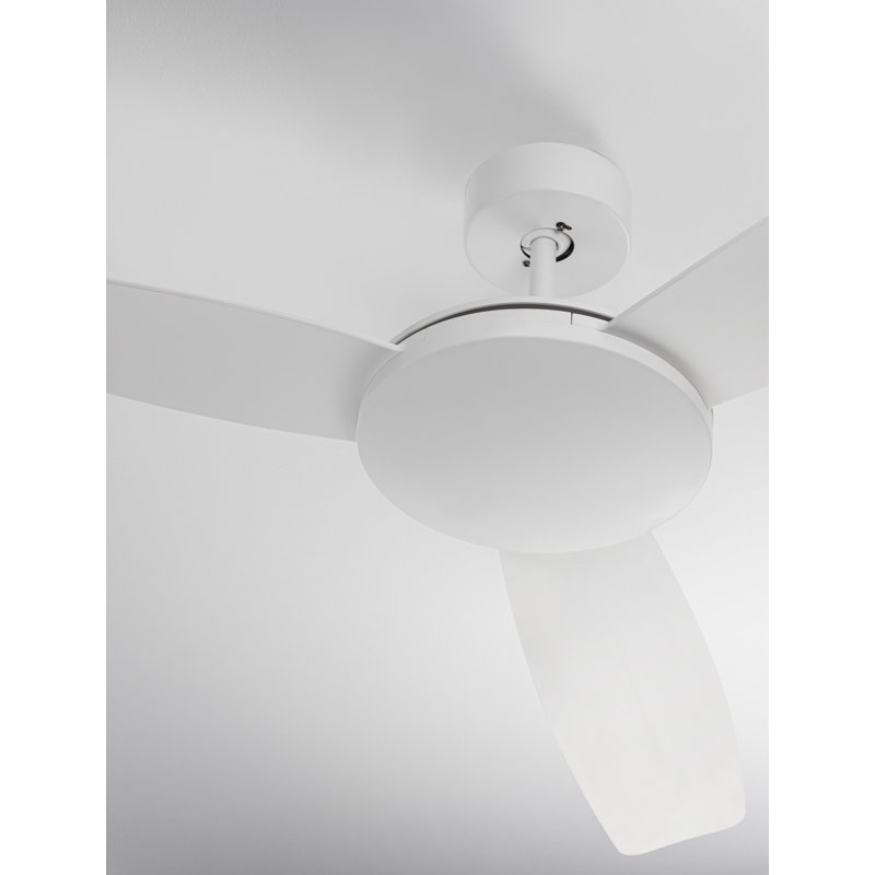 132cm Ceiling Fan, White, White
