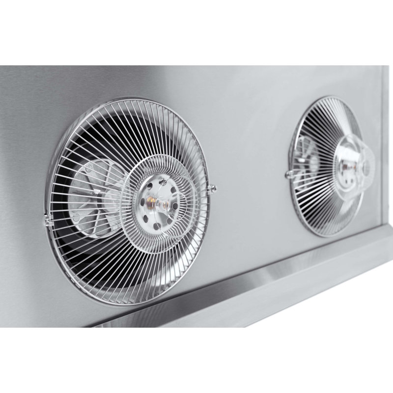 Hotte sous un meuble à conduit 30 pouces 300 CFM en acier inoxydable