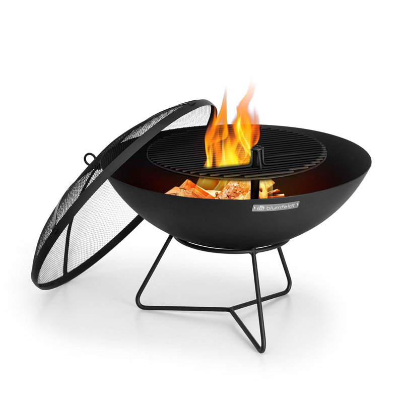 Round Steel Smokeless Fire Pit