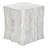 Modern Accent Table 25"H Indoor Or Outdoor End Nightstand Side Table Square Living Room Bedroom-696017393