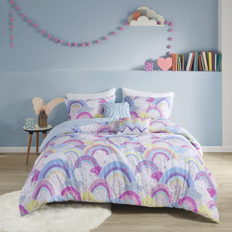 Cotton Dots Comforter, Full Comforter + 5 Additional Pieces