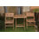 Gintas Outdoor 3 - Piece Teak Bistro Set