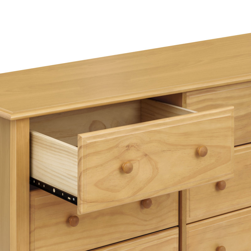 Commode double 6 tiroirs Jayden, Miel