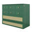 Lit escamotable en rotin avec tiroir de rangement, lit escamotable escamotable escamotable en bois-381686552