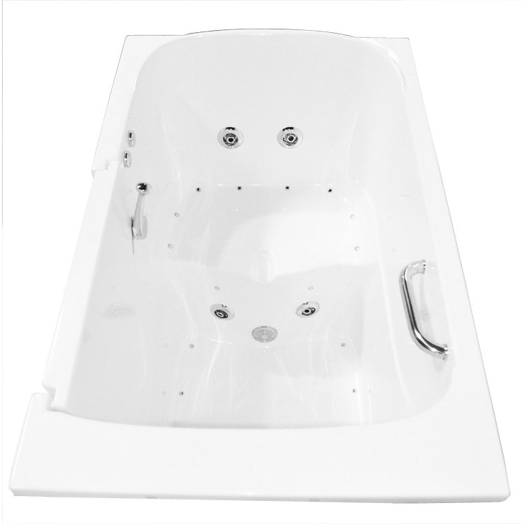 Baignoire tourbillon double 55 "x 35", Droite