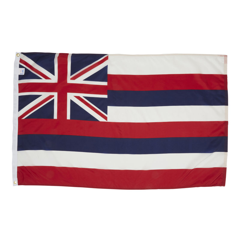 Drapeau de maison State, Hawaii, Nylon, 24 po x 36 po