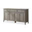 Buffet de rangement en chêne American Country-1749570324