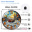 Superbe horloge murale 12 po