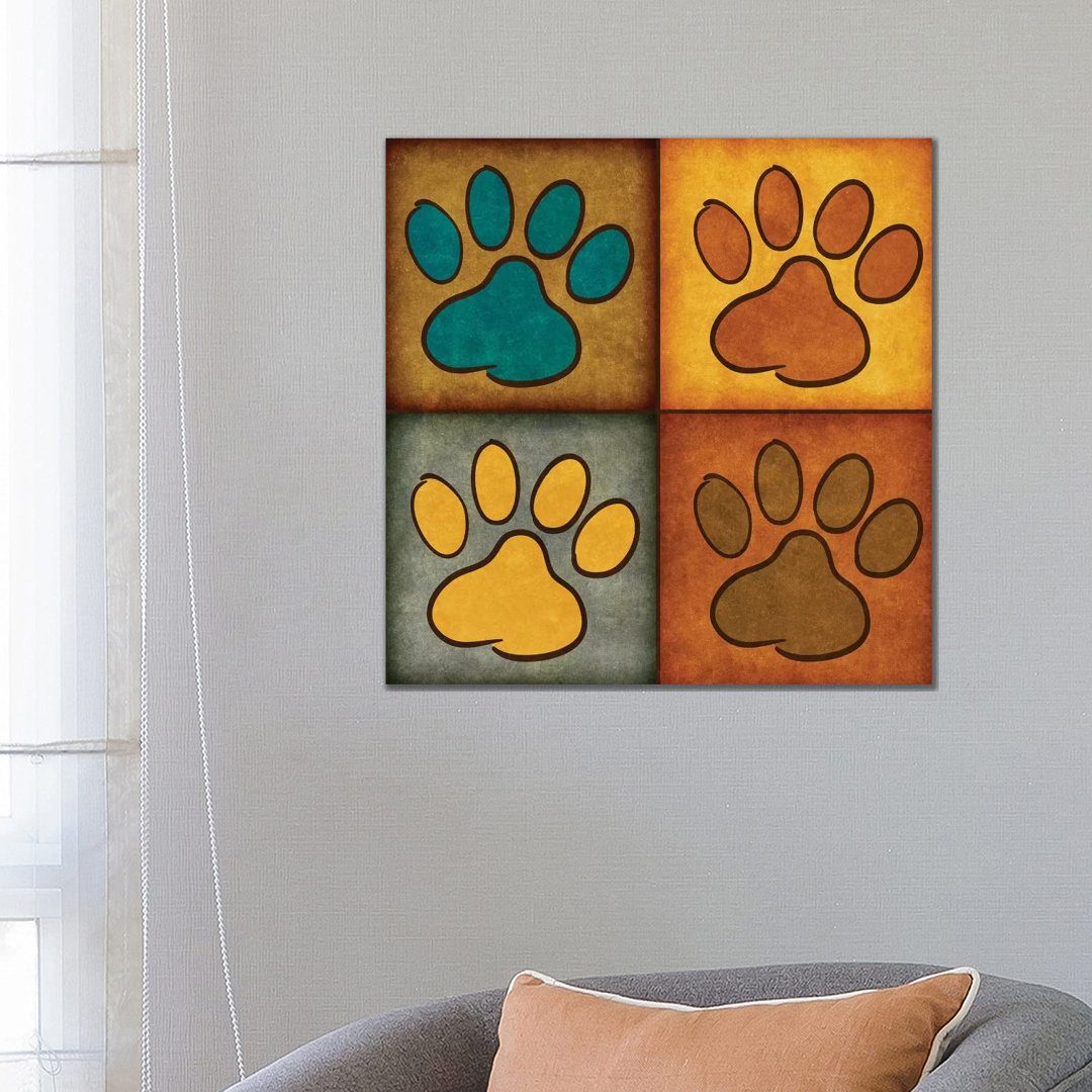 Paws And Treats I von SD Graphics Studio - Galerie-verpackte Leinwand Giclée