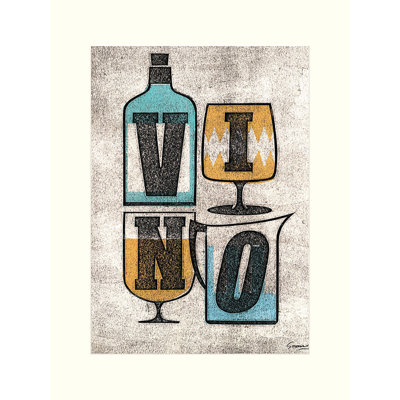 Vino 1 Piece Wall Art