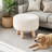 Wood Accent Stool-1792817105