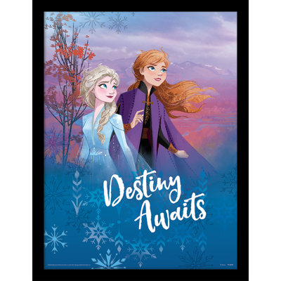 'Destiny Awaits' Framed Graphic Art