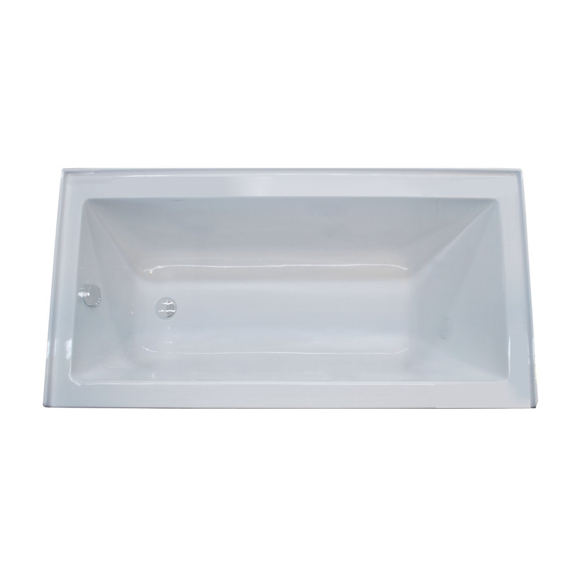 Castle 60'' x 30'' Soaking Acrylic Bathtub, Left