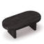 Table basse ovale cannelée, table basse en bois de ferme, table basse, table centrale-1667502637-1667502634