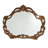 Villa Valencia Wood Sideboard with Wall Mirror