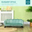 Medium And Large Dog Bed, Velvet With Comfortable Foam Cushion Adorable Pearl Feature In , Soft Design For & Big Dogs