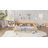 Double Twin Floor Bed With Fence, Guardrails, Montessori Floor Bed Without Door For Girls Boys, No Box Spring Need-1810762205
