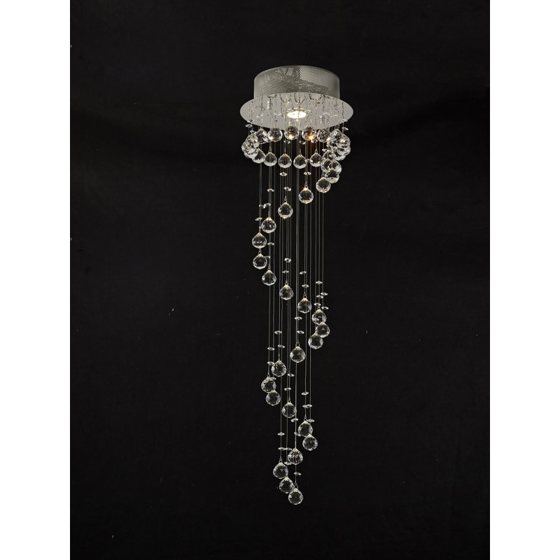 1 - Light Crystal Chandelier