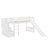 Stairway Twin Size Loft Bed With Slide-498668691