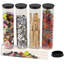 Tubes de rangement en plastique 2 po x 8,25 po-105785092-105785093