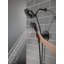 Ensemble de robinet de douche à double fonction 17 po Saylor noir mat avec pomme de douche double 2 en 1 In2ition avec douchette à main, ensemble de garniture de valve, noir mat (valve non incluse)-74993300