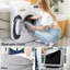 Siège de rangement simple sans accoudoirs en chenille Aurora-259932093