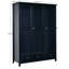 Vandiver 3 Door Solid Wood Wardrobe
