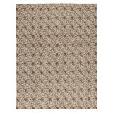 One-of-a-Kind High-Quality Hand-Knotted Gray/Red Area Rug
