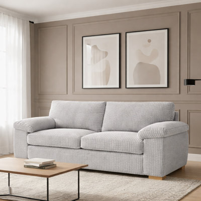 3 Seater Corduroy Sofa
