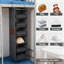 6-Tier Hanging Closet Organizer With Heavy-Duty Hooks, Foldable Storage Shelf For Maximizing Vertical Space